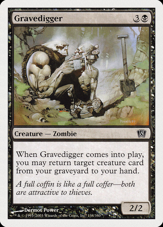 Gravedigger [Eighth Edition] MTG Single Magic: The Gathering    | Red Claw Gaming