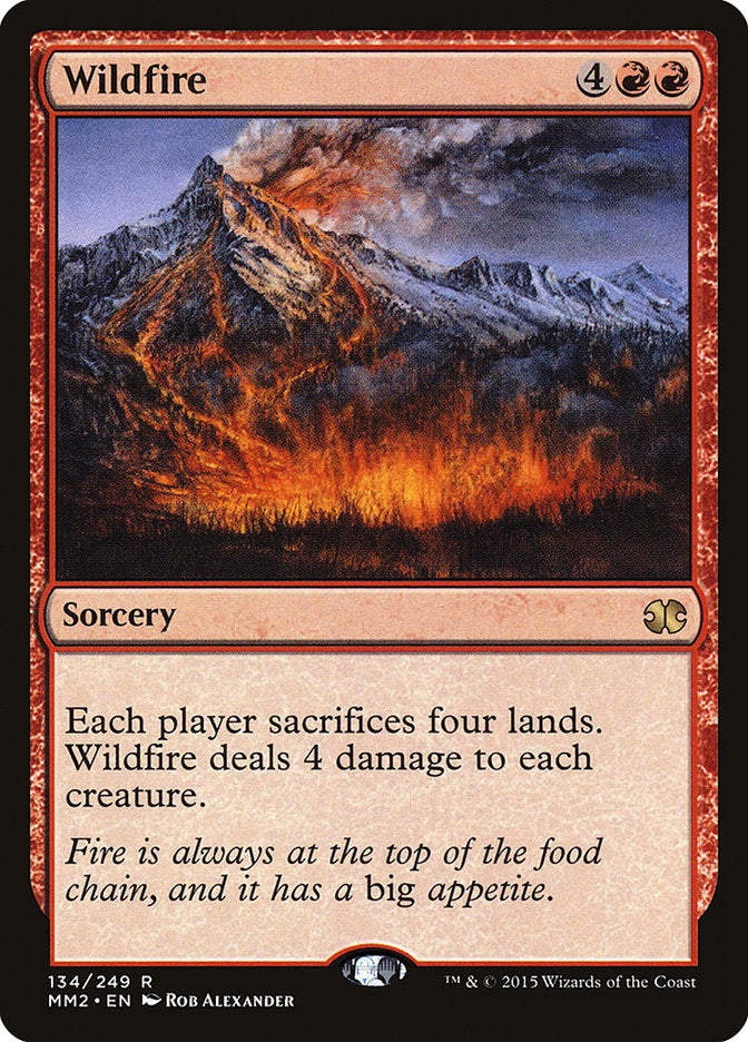 Wildfire [Modern Masters 2015] MTG Single Magic: The Gathering    | Red Claw Gaming