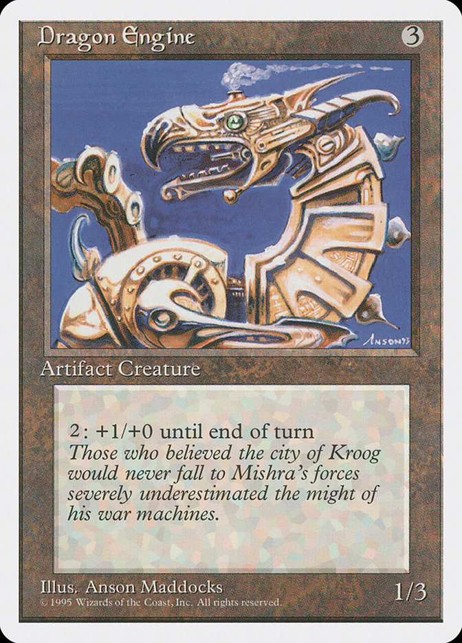 Dragon Engine [Fourth Edition] MTG Single Magic: The Gathering    | Red Claw Gaming