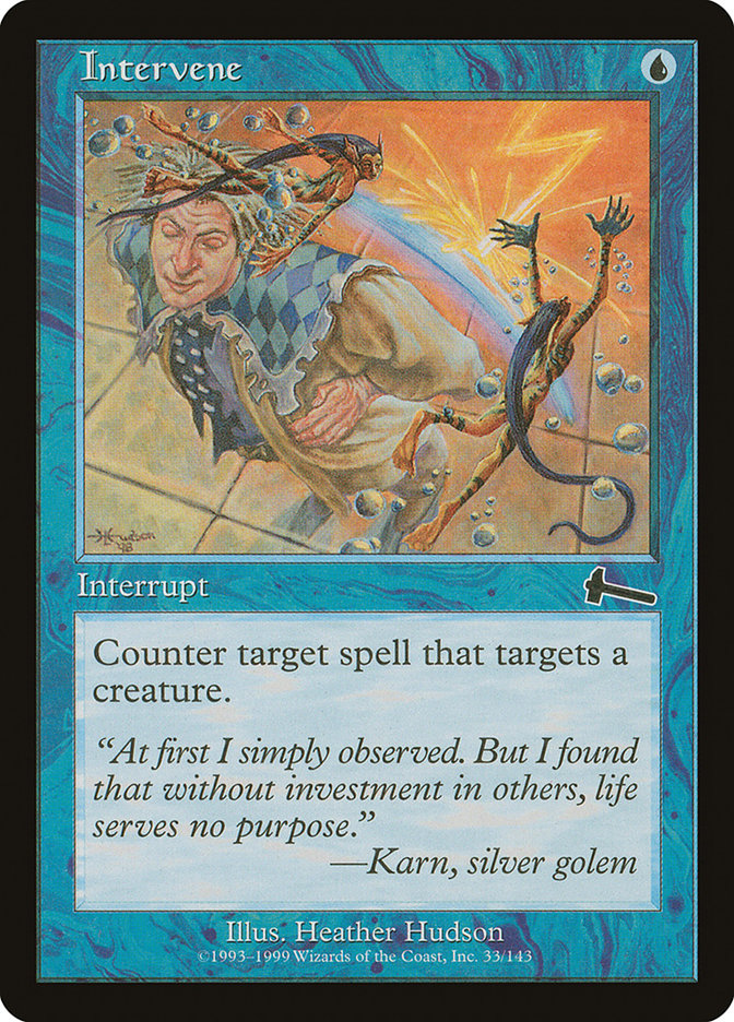 Intervene [Urza's Legacy] MTG Single Magic: The Gathering    | Red Claw Gaming