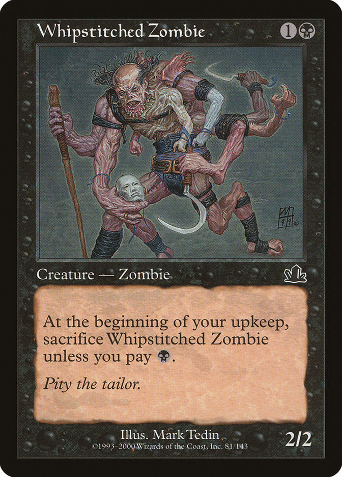 Whipstitched Zombie [Prophecy] MTG Single Magic: The Gathering    | Red Claw Gaming