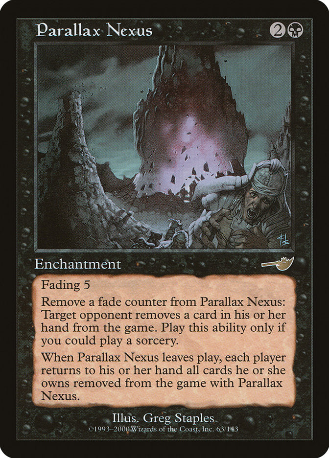 Parallax Nexus [Nemesis] MTG Single Magic: The Gathering    | Red Claw Gaming