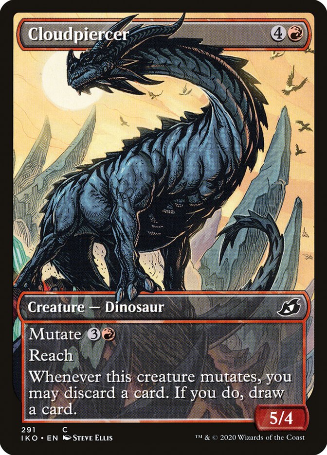 Cloudpiercer (Showcase) [Ikoria: Lair of Behemoths] MTG Single Magic: The Gathering    | Red Claw Gaming