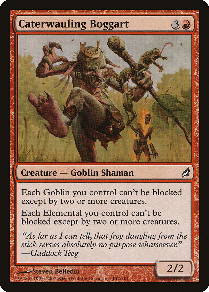 Caterwauling Boggart [Lorwyn] MTG Single Magic: The Gathering    | Red Claw Gaming