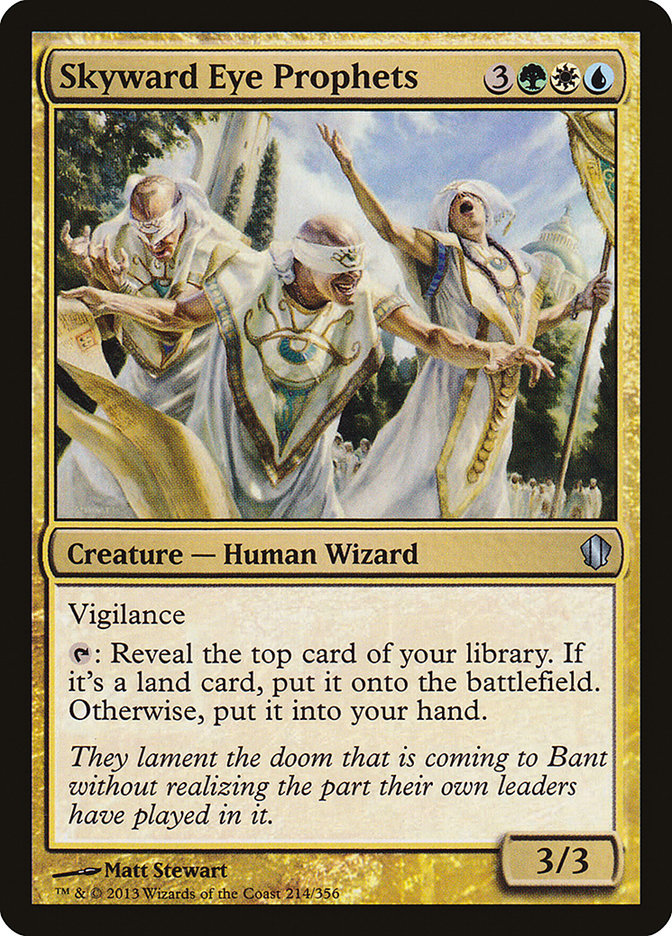 Skyward Eye Prophets [Commander 2013] MTG Single Magic: The Gathering    | Red Claw Gaming