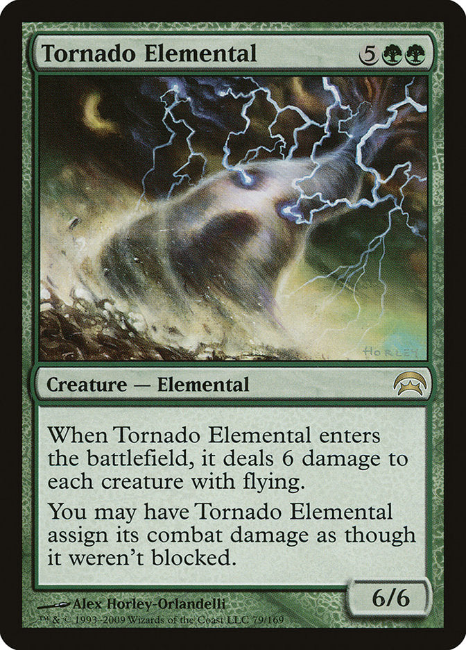 Tornado Elemental [Planechase] MTG Single Magic: The Gathering    | Red Claw Gaming