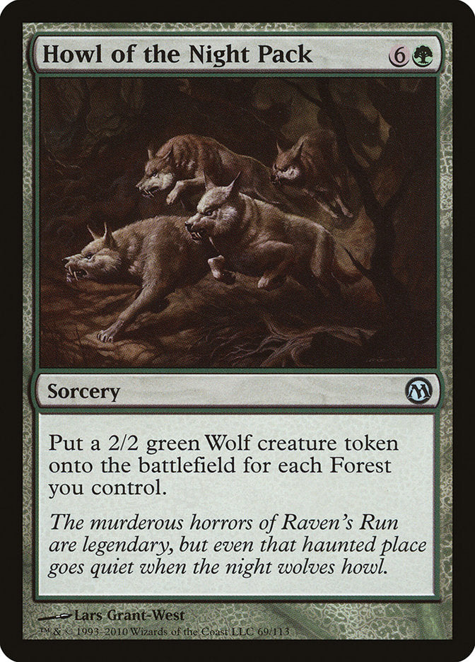 Howl of the Night Pack [Duels of the Planeswalkers] MTG Single Magic: The Gathering    | Red Claw Gaming