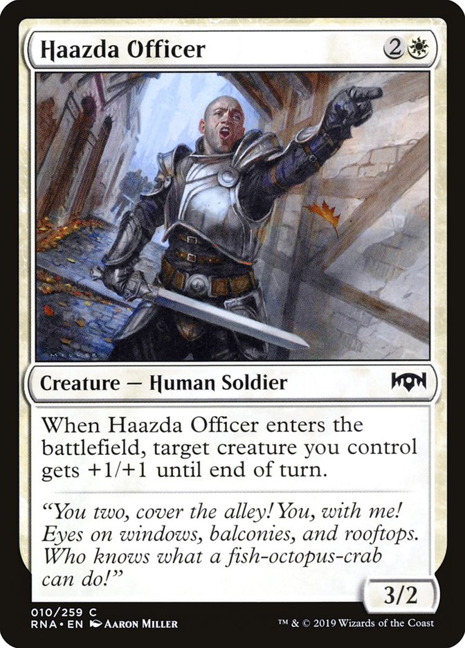 Haazda Officer [Ravnica Allegiance] MTG Single Magic: The Gathering    | Red Claw Gaming