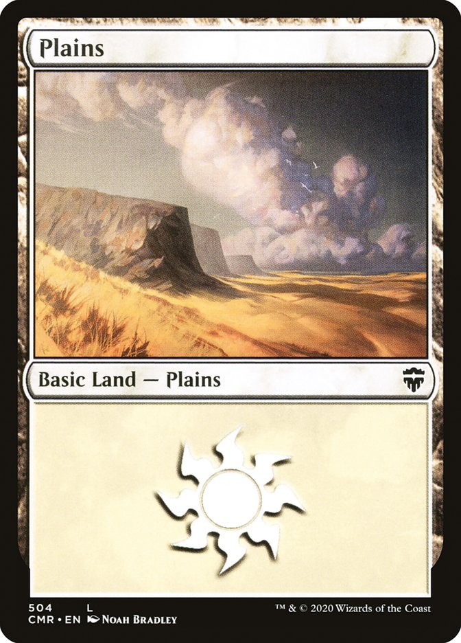 Plains (504) [Commander Legends] MTG Single Magic: The Gathering    | Red Claw Gaming