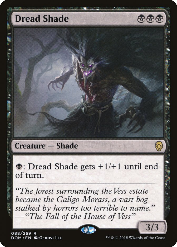 Dread Shade [Dominaria] MTG Single Magic: The Gathering    | Red Claw Gaming