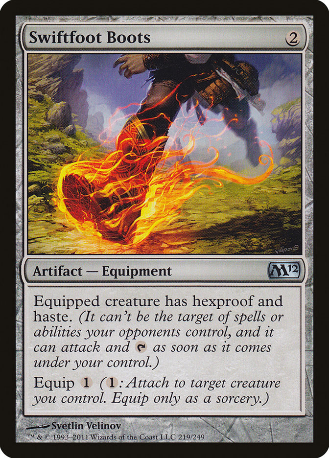 Swiftfoot Boots [Magic 2012] MTG Single Magic: The Gathering    | Red Claw Gaming