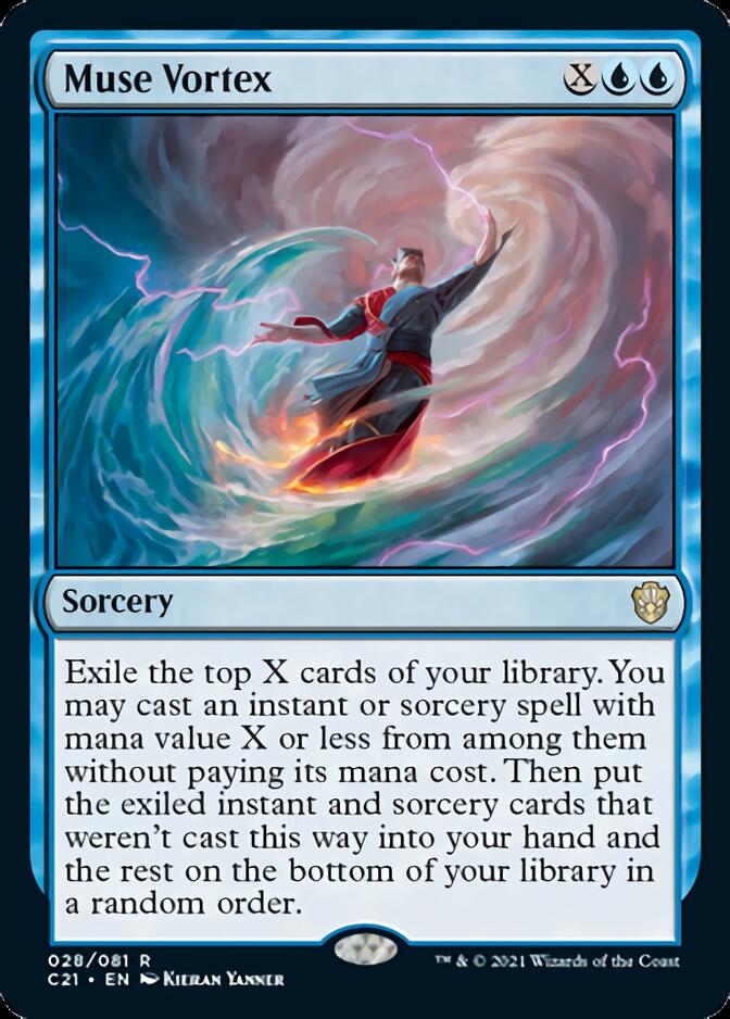 Muse Vortex [Commander 2021] MTG Single Magic: The Gathering    | Red Claw Gaming