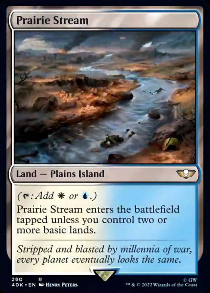 Prairie Stream [Warhammer 40,000] MTG Single Magic: The Gathering    | Red Claw Gaming
