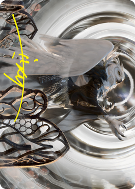 Shaile, Dean of Radiance Art Card (Gold-Stamped Signature) [Strixhaven: School of Mages Art Series] MTG Single Magic: The Gathering    | Red Claw Gaming