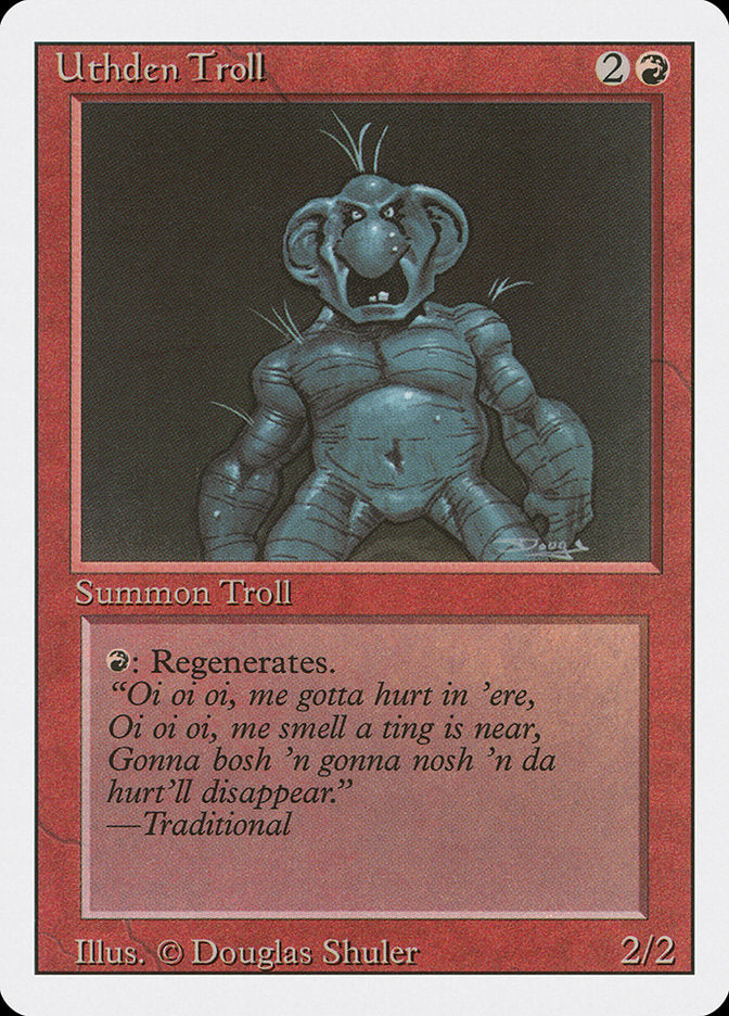 Uthden Troll [Revised Edition] MTG Single Magic: The Gathering    | Red Claw Gaming