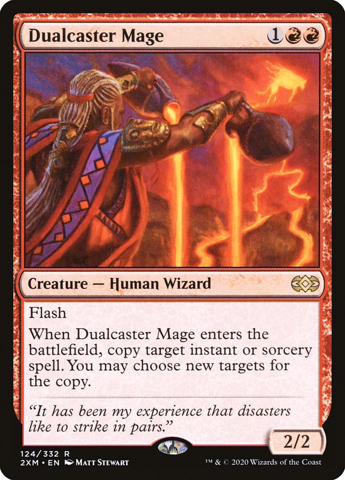 Dualcaster Mage [Double Masters] MTG Single Magic: The Gathering    | Red Claw Gaming