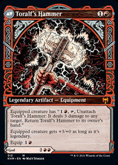 Toralf, God of Fury // Toralf's Hammer (Showcase) [Kaldheim] MTG Single Magic: The Gathering    | Red Claw Gaming