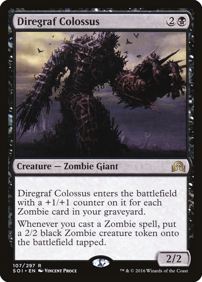 Diregraf Colossus [Shadows over Innistrad] MTG Single Magic: The Gathering    | Red Claw Gaming