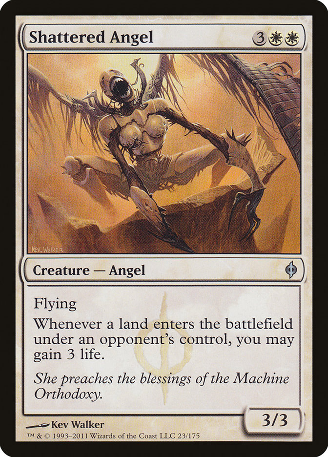Shattered Angel [New Phyrexia] MTG Single Magic: The Gathering    | Red Claw Gaming