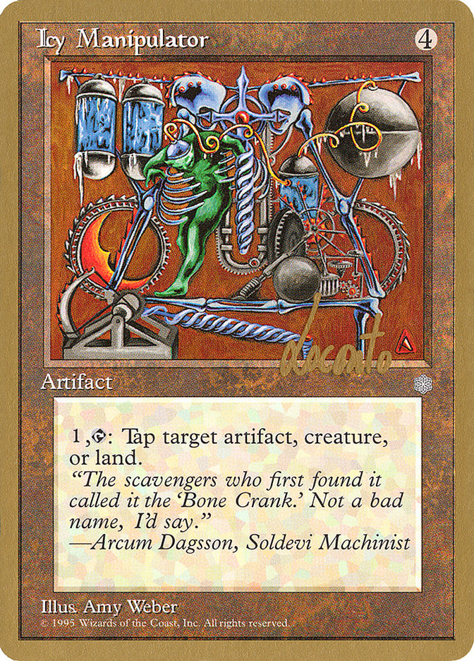 Icy Manipulator (Michael Loconto) [Pro Tour Collector Set] MTG Single Magic: The Gathering    | Red Claw Gaming