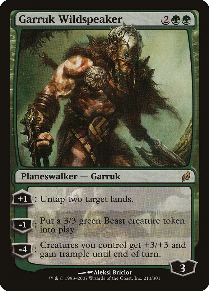 Garruk Wildspeaker [Lorwyn] MTG Single Magic: The Gathering    | Red Claw Gaming