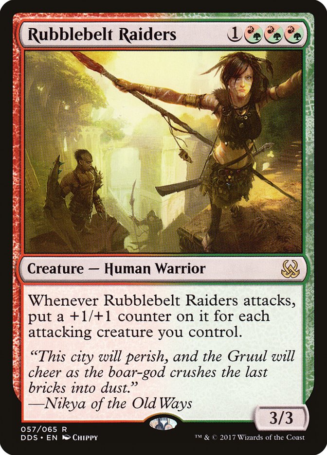 Rubblebelt Raiders [Duel Decks: Mind vs. Might] MTG Single Magic: The Gathering    | Red Claw Gaming