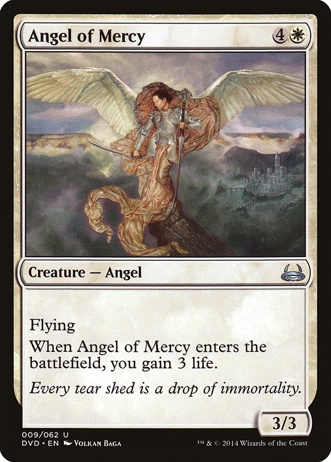 Angel of Mercy (Divine vs. Demonic) [Duel Decks Anthology] MTG Single Magic: The Gathering    | Red Claw Gaming