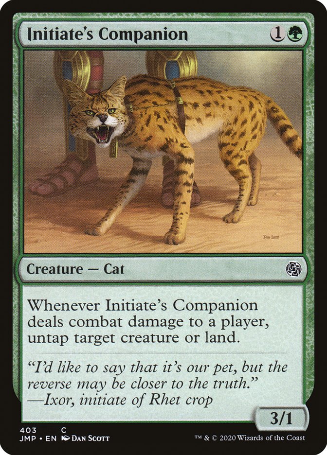 Initiate's Companion [Jumpstart] MTG Single Magic: The Gathering    | Red Claw Gaming