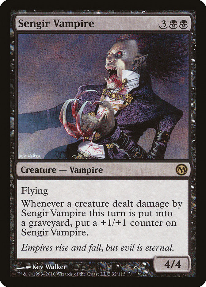 Sengir Vampire [Duels of the Planeswalkers] MTG Single Magic: The Gathering    | Red Claw Gaming