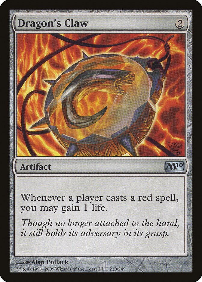 Dragon's Claw [Magic 2010] MTG Single Magic: The Gathering    | Red Claw Gaming