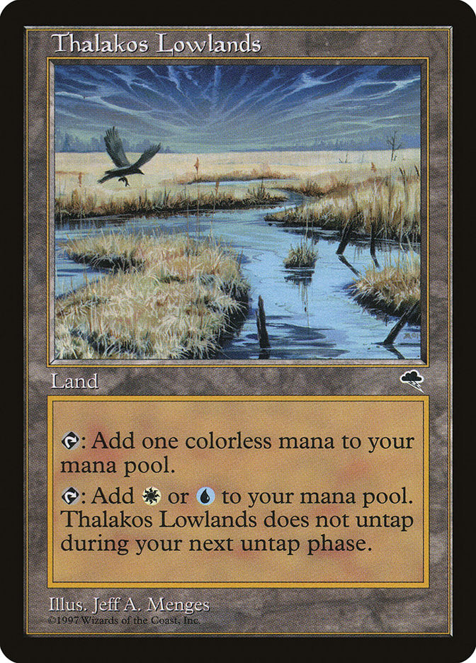 Thalakos Lowlands [Tempest] MTG Single Magic: The Gathering    | Red Claw Gaming