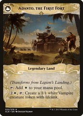 Legion's Landing // Adanto, the First Fort [Ixalan] MTG Single Magic: The Gathering    | Red Claw Gaming
