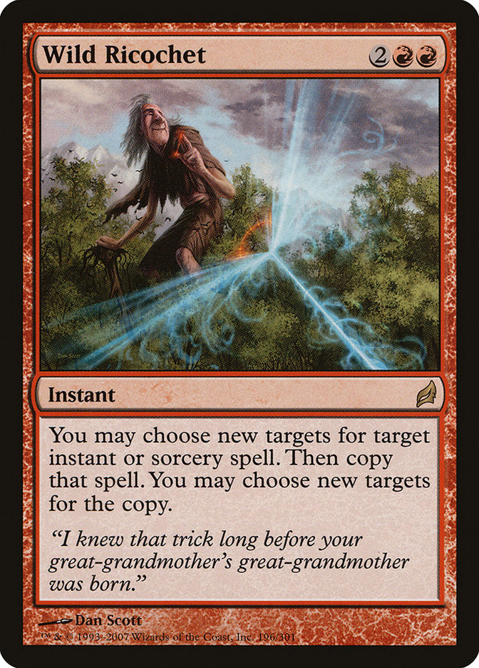 Wild Ricochet [Lorwyn] MTG Single Magic: The Gathering    | Red Claw Gaming