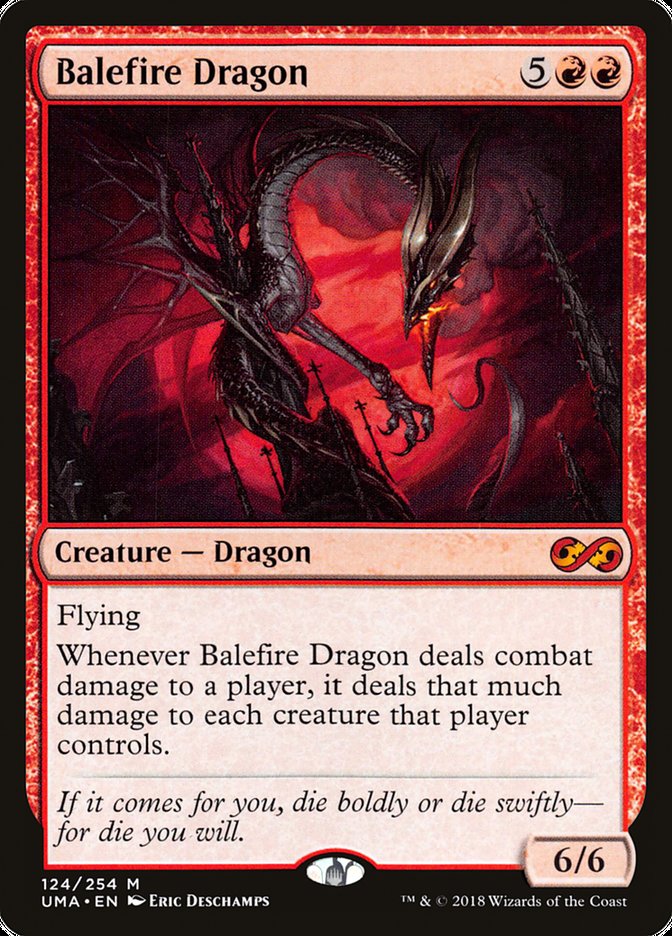 Balefire Dragon [Ultimate Masters] MTG Single Magic: The Gathering    | Red Claw Gaming
