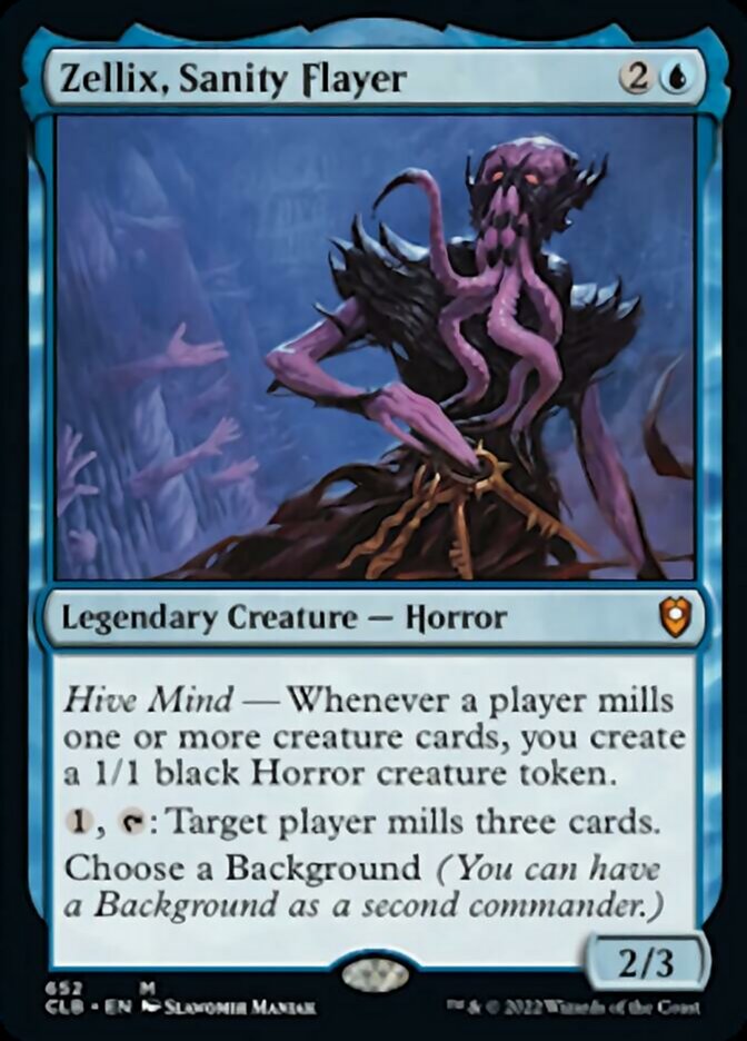 Zellix, Sanity Flayer [Commander Legends: Battle for Baldur's Gate] MTG Single Magic: The Gathering    | Red Claw Gaming