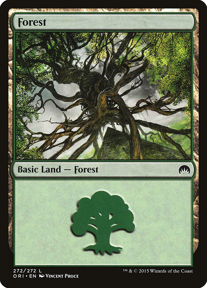 Forest (272) [Magic Origins] MTG Single Magic: The Gathering    | Red Claw Gaming