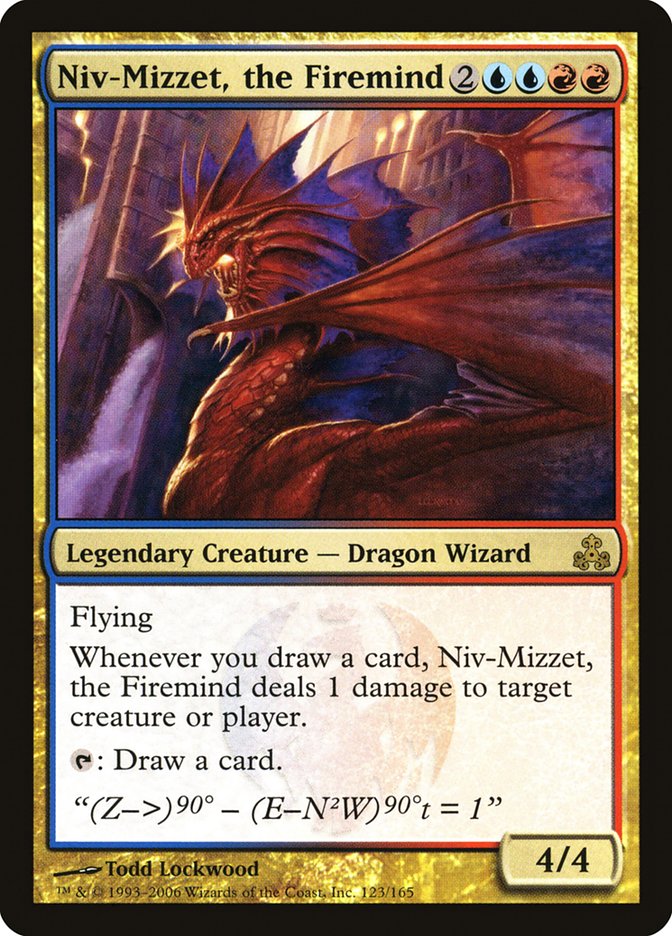 Niv-Mizzet, the Firemind [Guildpact] MTG Single Magic: The Gathering    | Red Claw Gaming