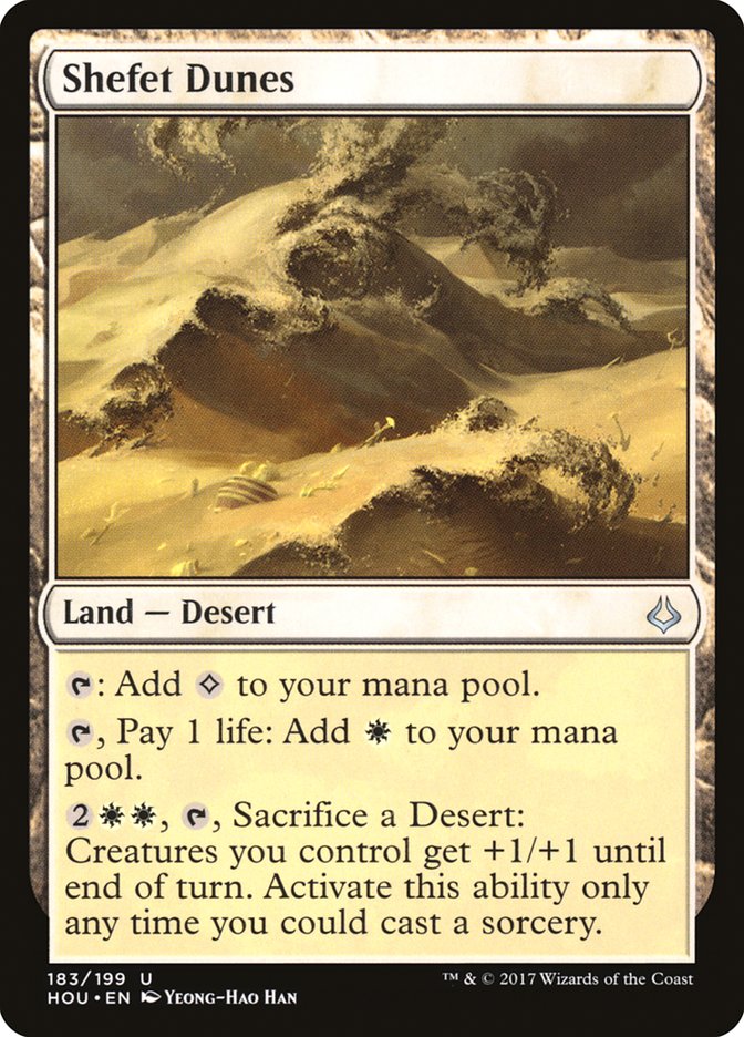 Shefet Dunes [Hour of Devastation] MTG Single Magic: The Gathering    | Red Claw Gaming