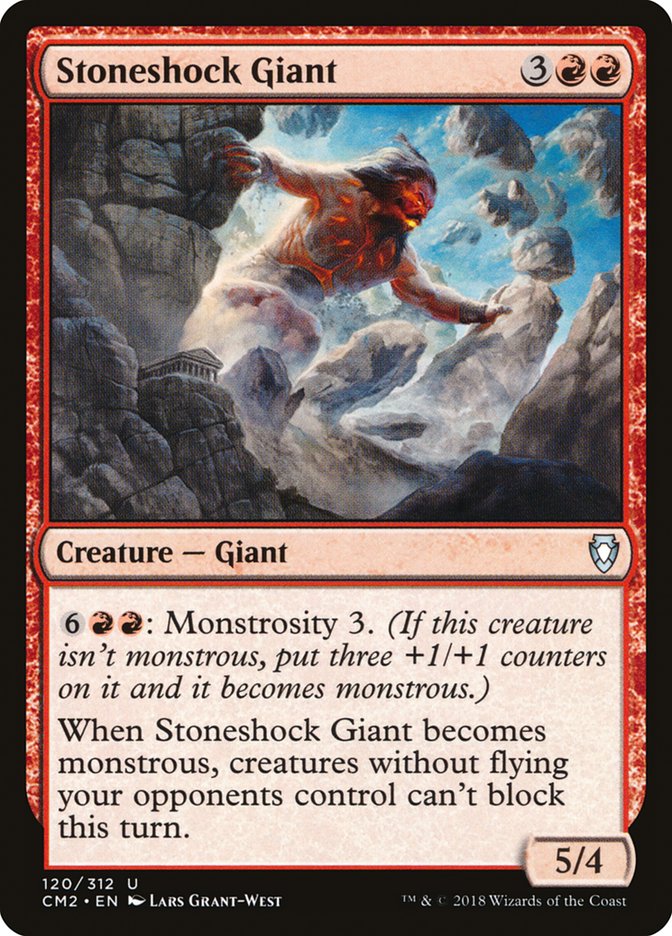 Stoneshock Giant [Commander Anthology Volume II] MTG Single Magic: The Gathering    | Red Claw Gaming