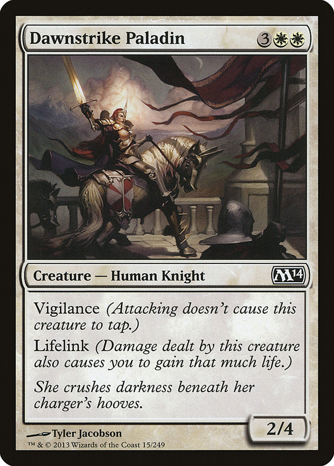 Dawnstrike Paladin [Magic 2014] MTG Single Magic: The Gathering    | Red Claw Gaming