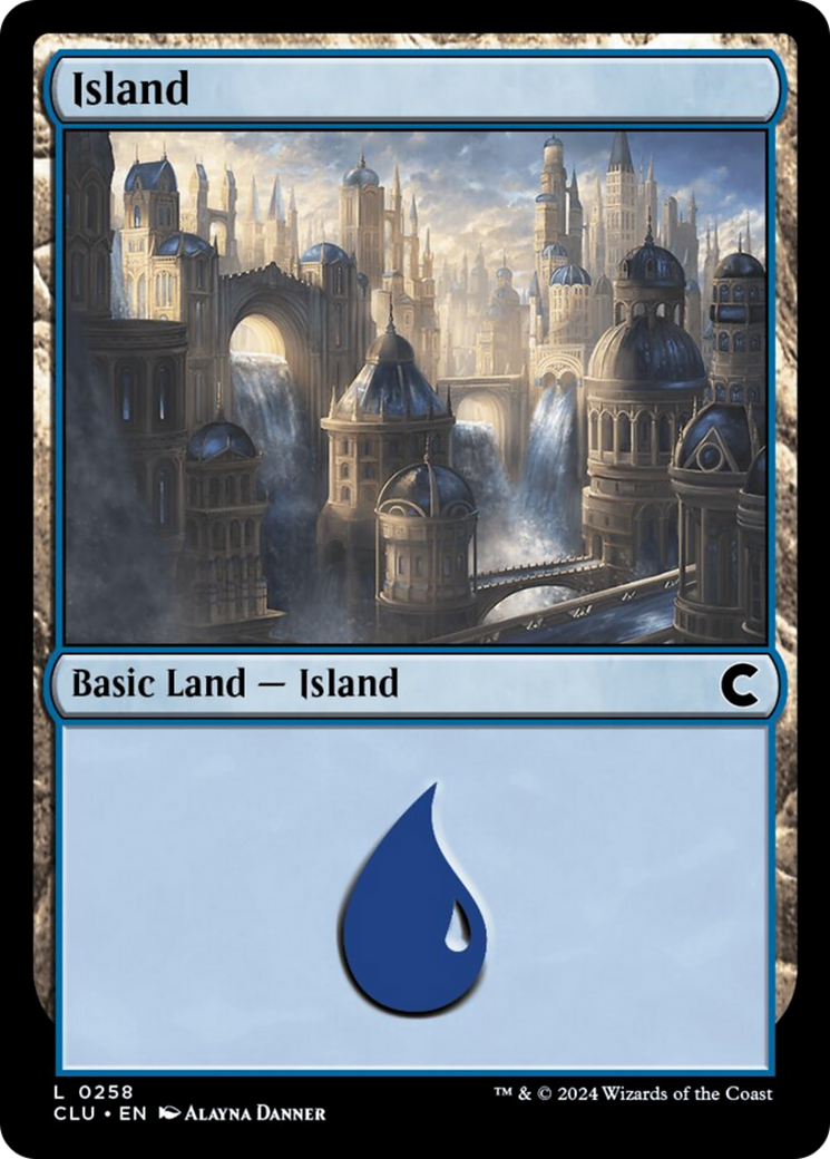 Island (0258) [Ravnica: Clue Edition] MTG Single Magic: The Gathering    | Red Claw Gaming
