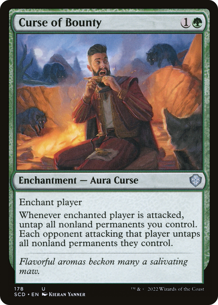 Curse of Bounty [Starter Commander Decks] MTG Single Magic: The Gathering    | Red Claw Gaming
