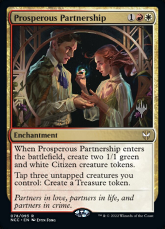 Prosperous Partnership (Promo Pack) [Streets of New Capenna Commander Promos] MTG Single Magic: The Gathering    | Red Claw Gaming