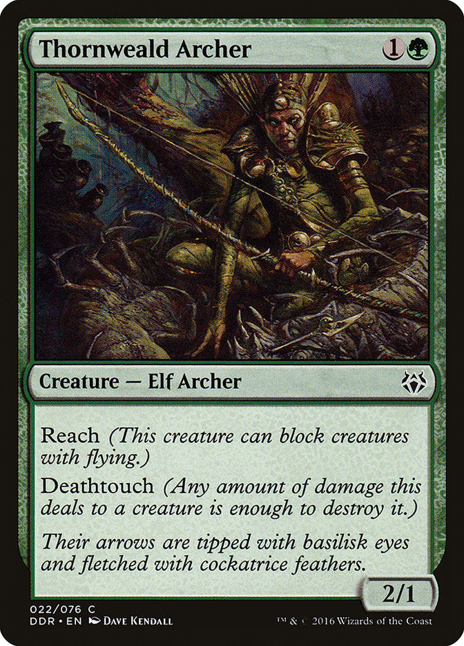 Thornweald Archer [Duel Decks: Nissa vs. Ob Nixilis] MTG Single Magic: The Gathering    | Red Claw Gaming