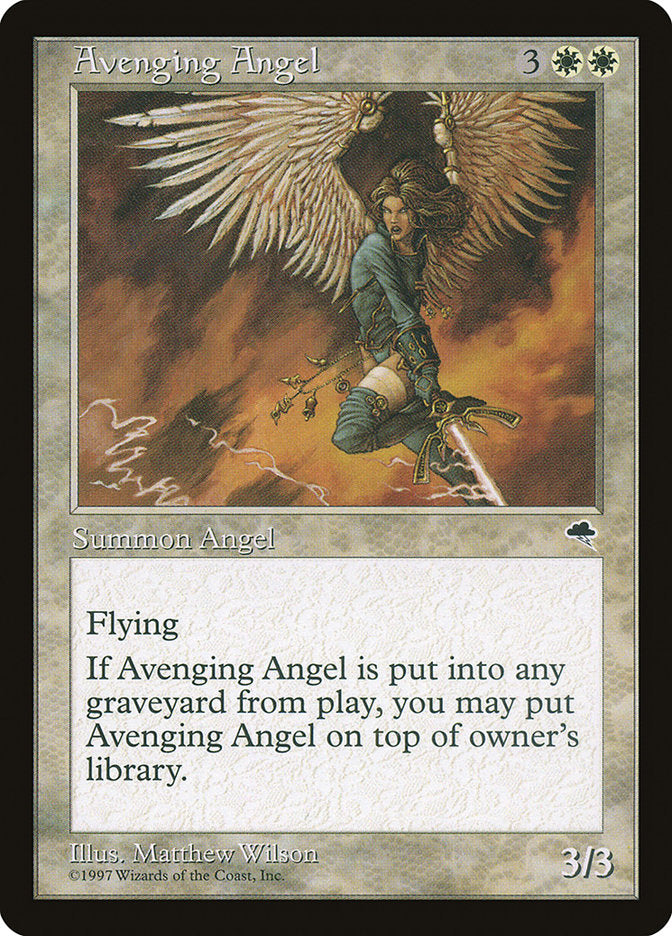Avenging Angel [Tempest] MTG Single Magic: The Gathering    | Red Claw Gaming