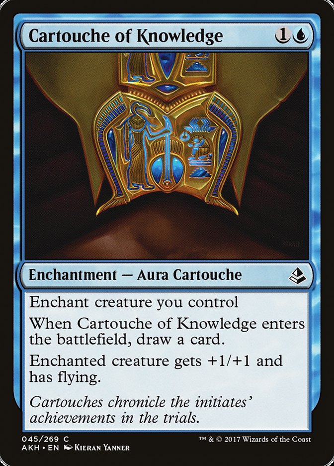 Cartouche of Knowledge [Amonkhet] MTG Single Magic: The Gathering    | Red Claw Gaming