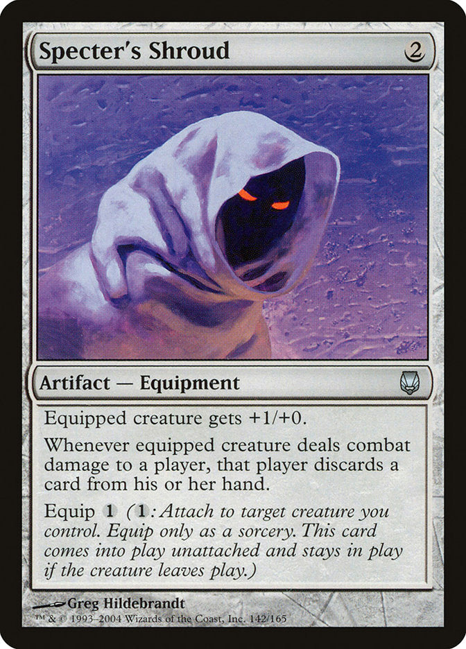 Specter's Shroud [Darksteel] MTG Single Magic: The Gathering    | Red Claw Gaming