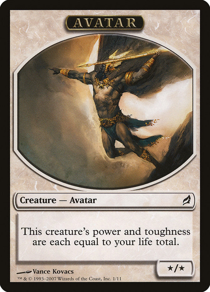Avatar Token [Lorwyn Tokens] MTG Single Magic: The Gathering    | Red Claw Gaming