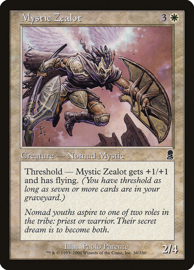Mystic Zealot [Odyssey] MTG Single Magic: The Gathering    | Red Claw Gaming