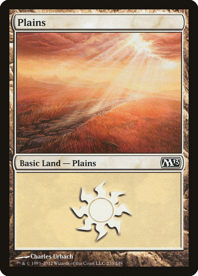 Plains (233) [Magic 2013] MTG Single Magic: The Gathering    | Red Claw Gaming